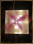 Resin Cube | Night Light Cube - Bunny Tail - Purple