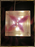 Resin Cube | Night Light Cube - Bunny Tail - Purple